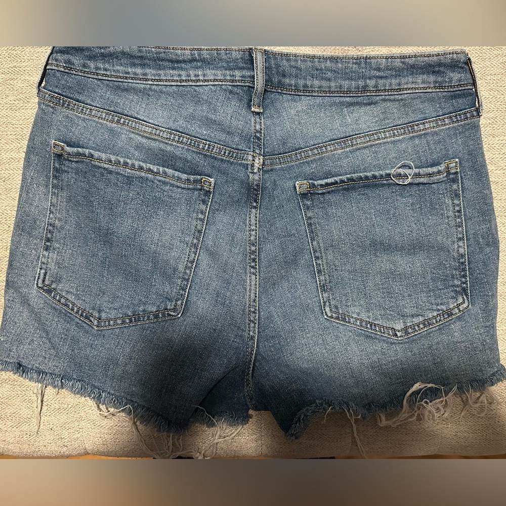 Old Navy Blue High-Rise Straight Jeans